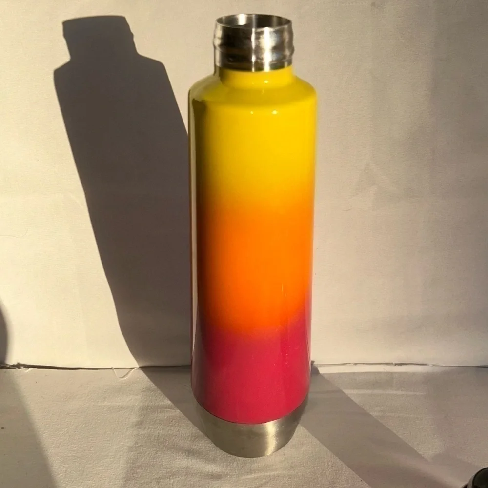 Target Bottle Thermal 18.9 oz Insulated Stainless Steel Hot or Cold Ombre Sunset